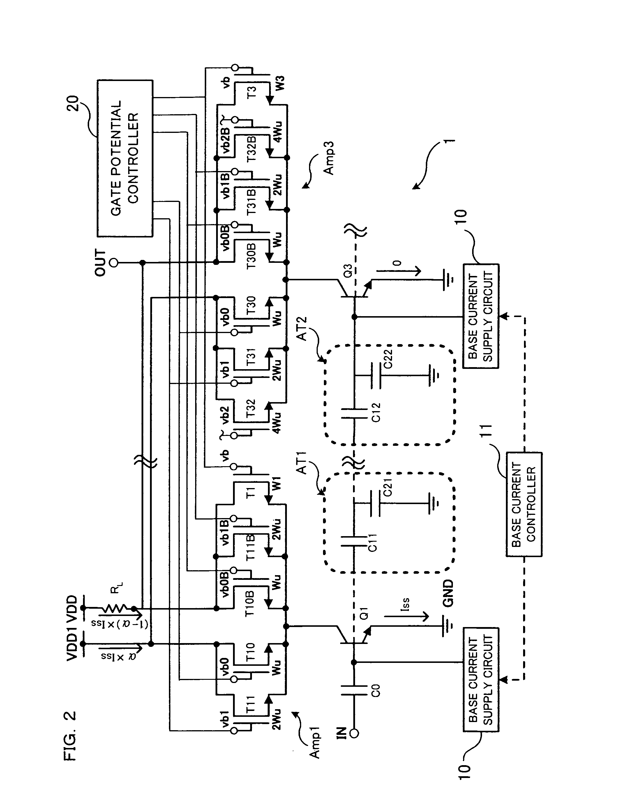 Variable gain amplifier and communication apparatus