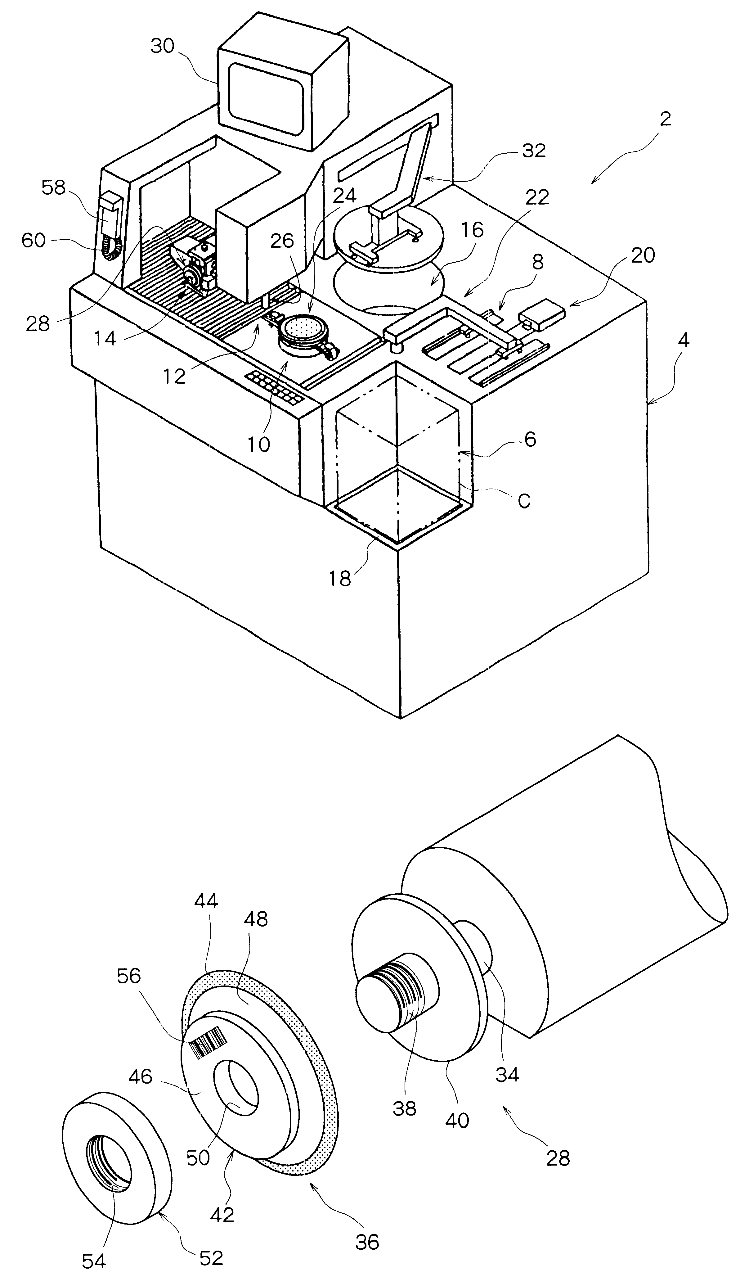 Rotary tool including a cutting blade and cutting apparatus comprising the same