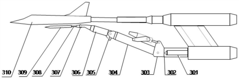 A device and method for testing the separation performance of aircraft external stores in a high-speed wind tunnel