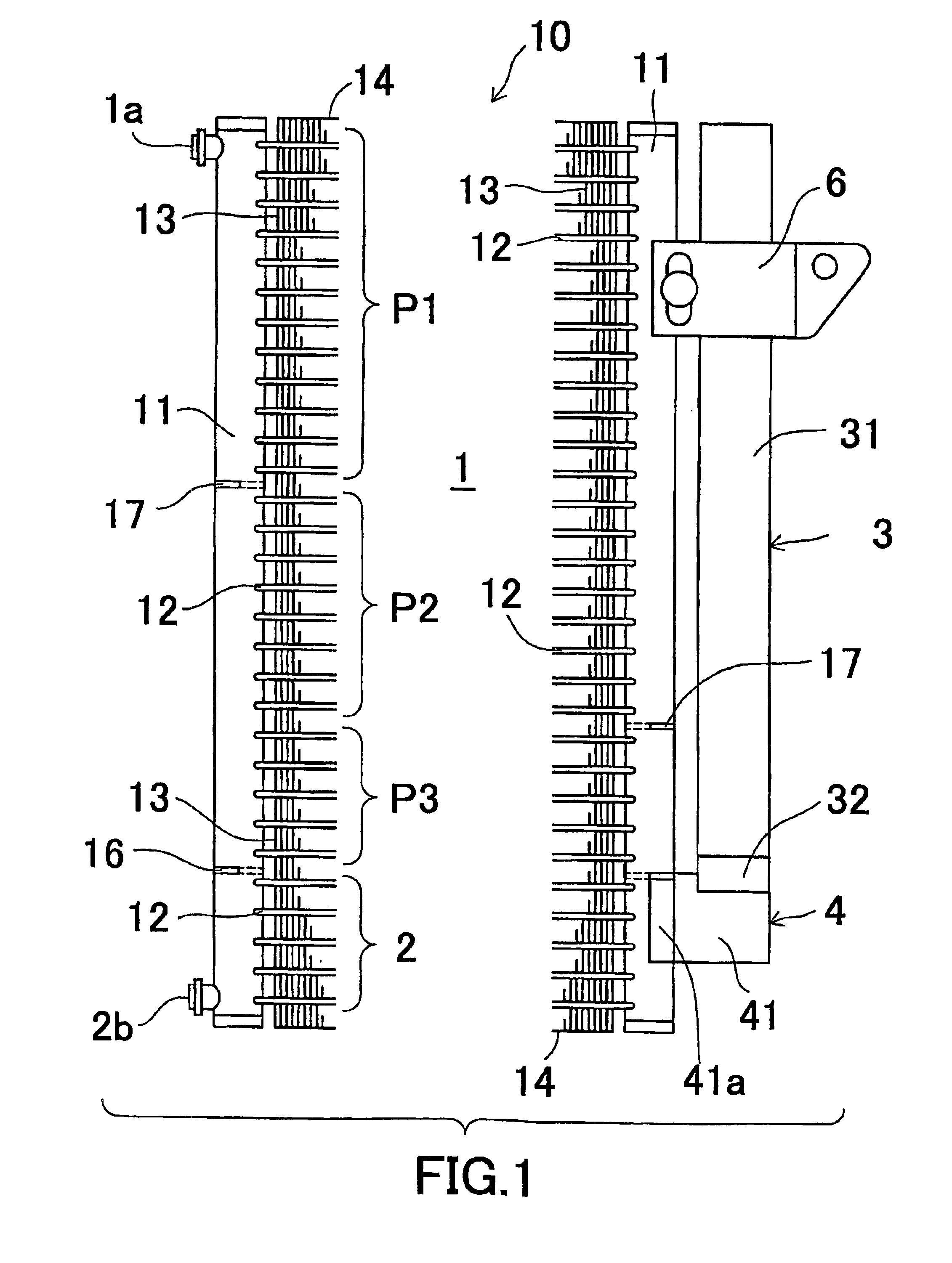 Refrigeration system and its condensing apparatus