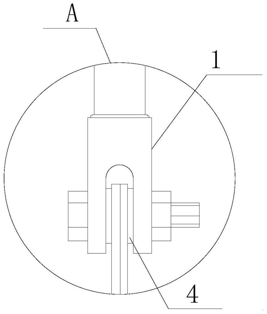 Practical clamp for mechanical property test of anti-seismic suspension and support connecting component and use method of practical clamp