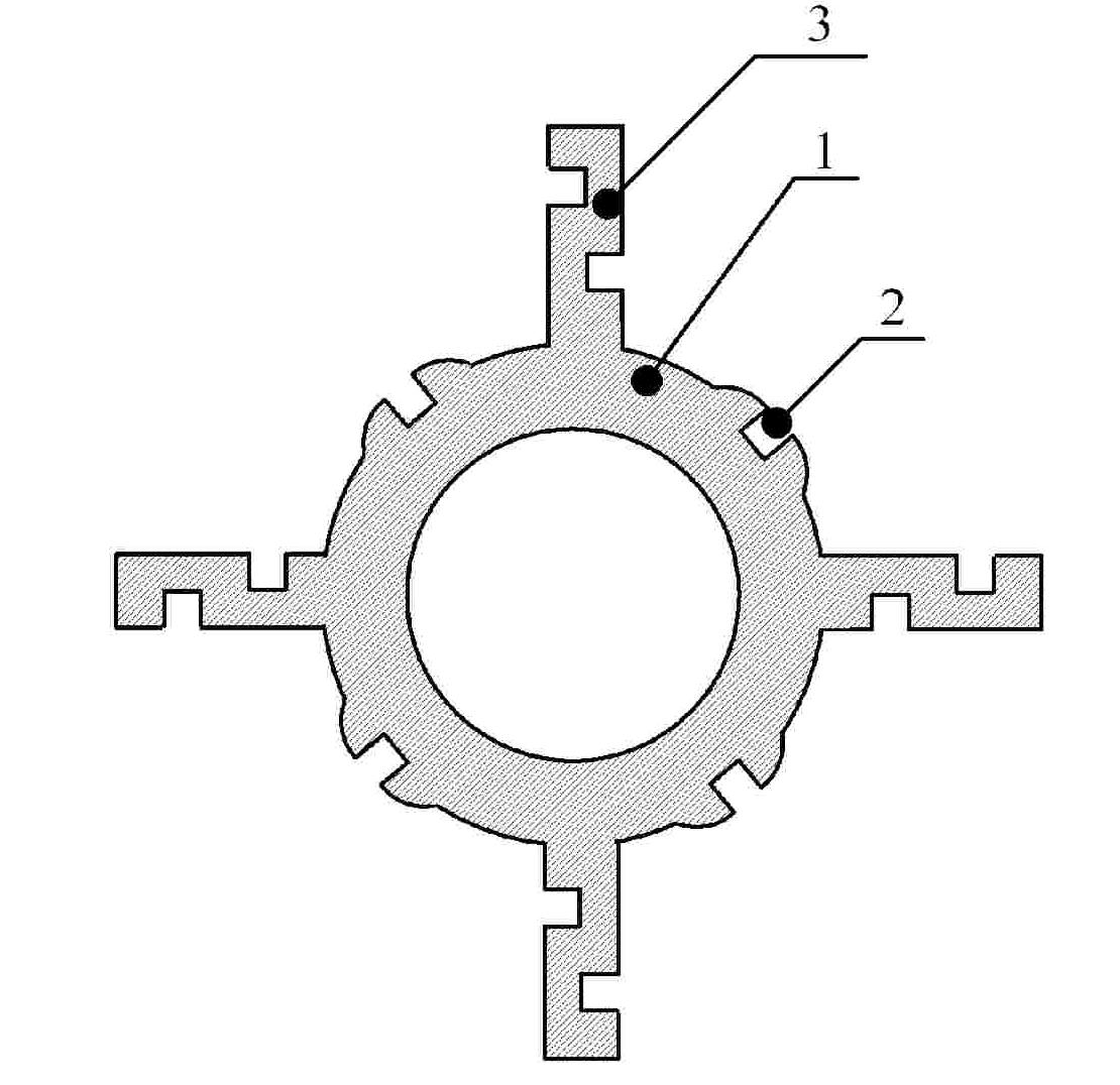 Method for eliminating local partial pressure in vacuum smelting reduction still and used reduction still