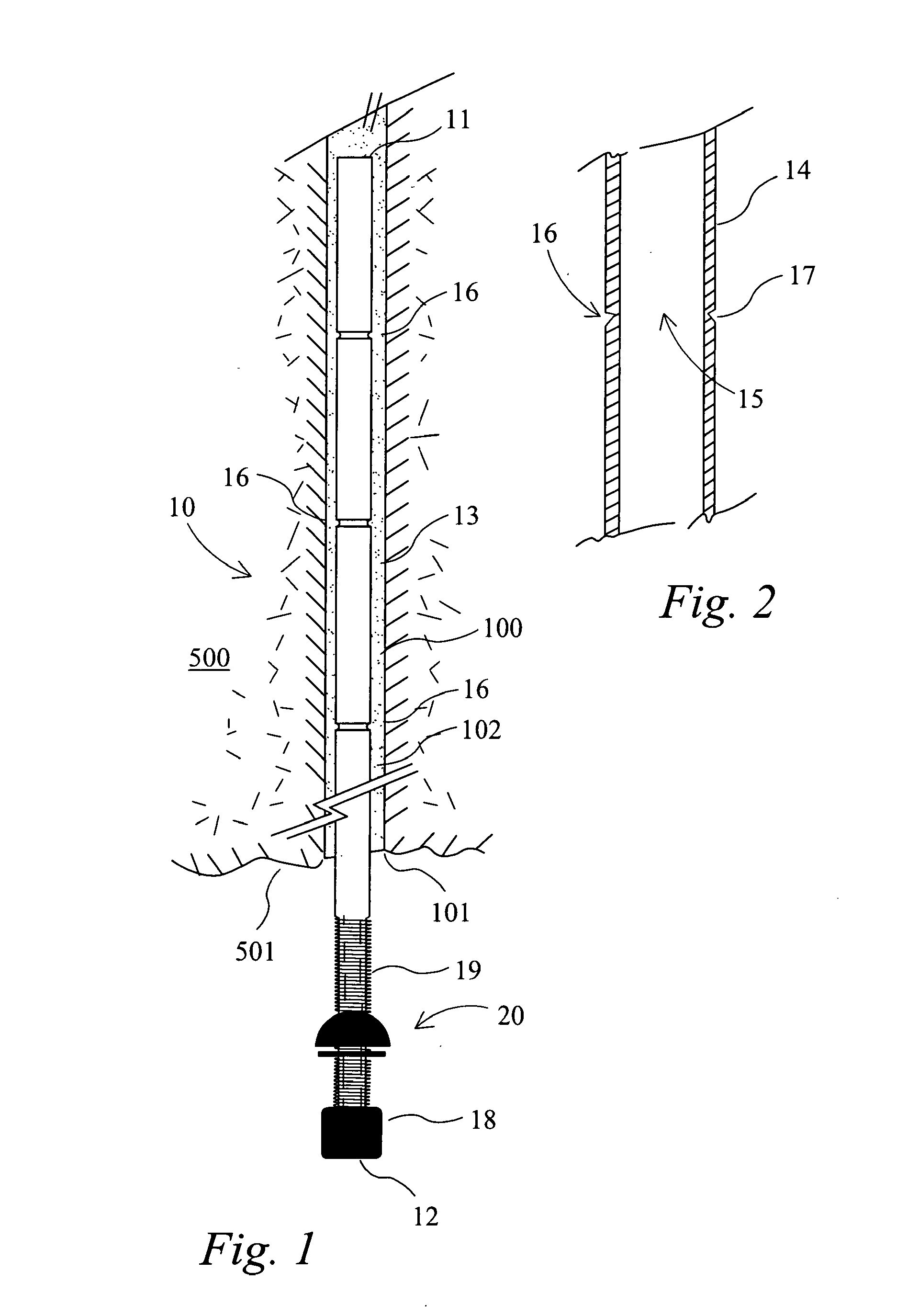 Breakable rock bolt