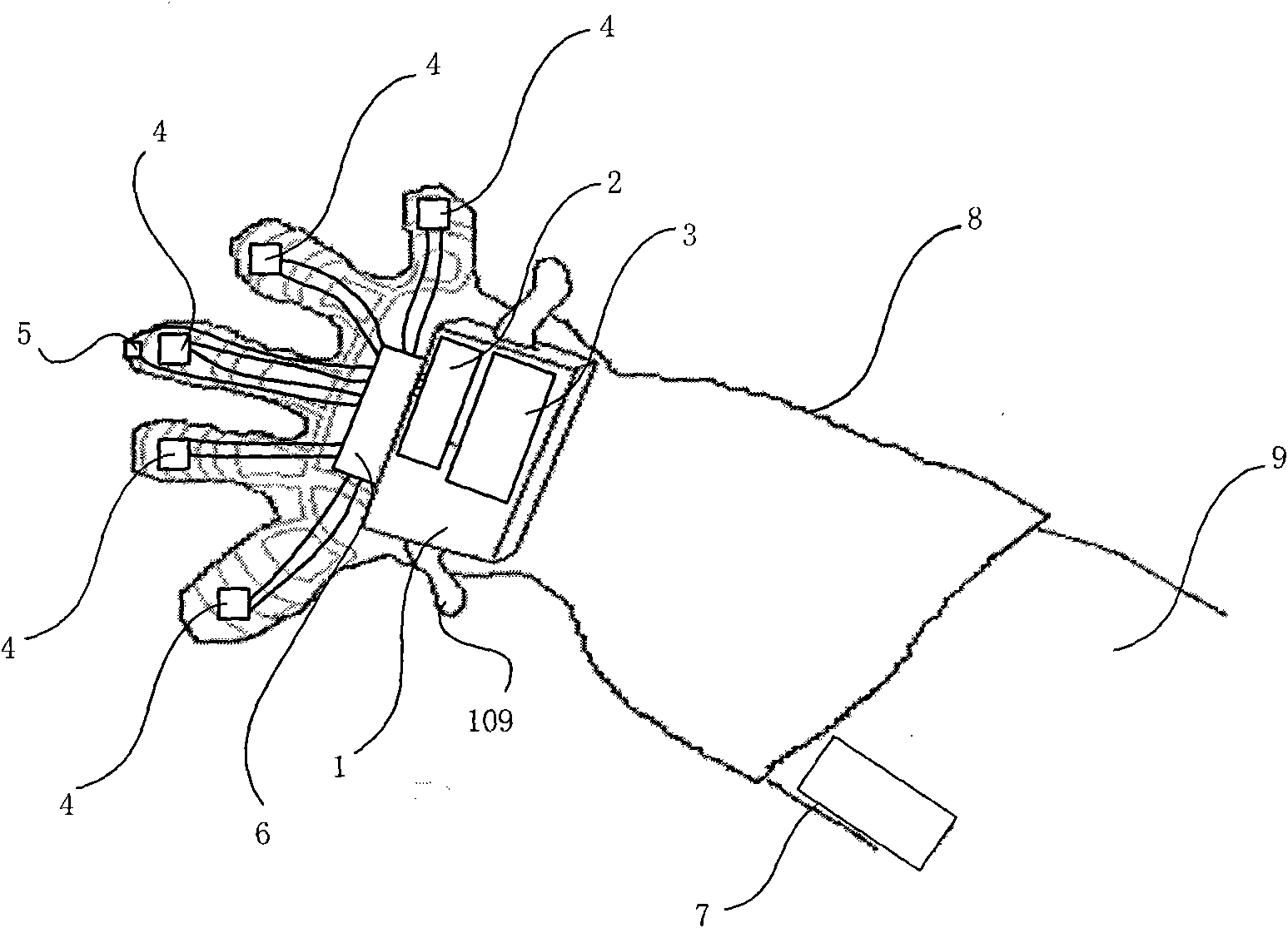 Active heating device for extravehicular space suit gloves
