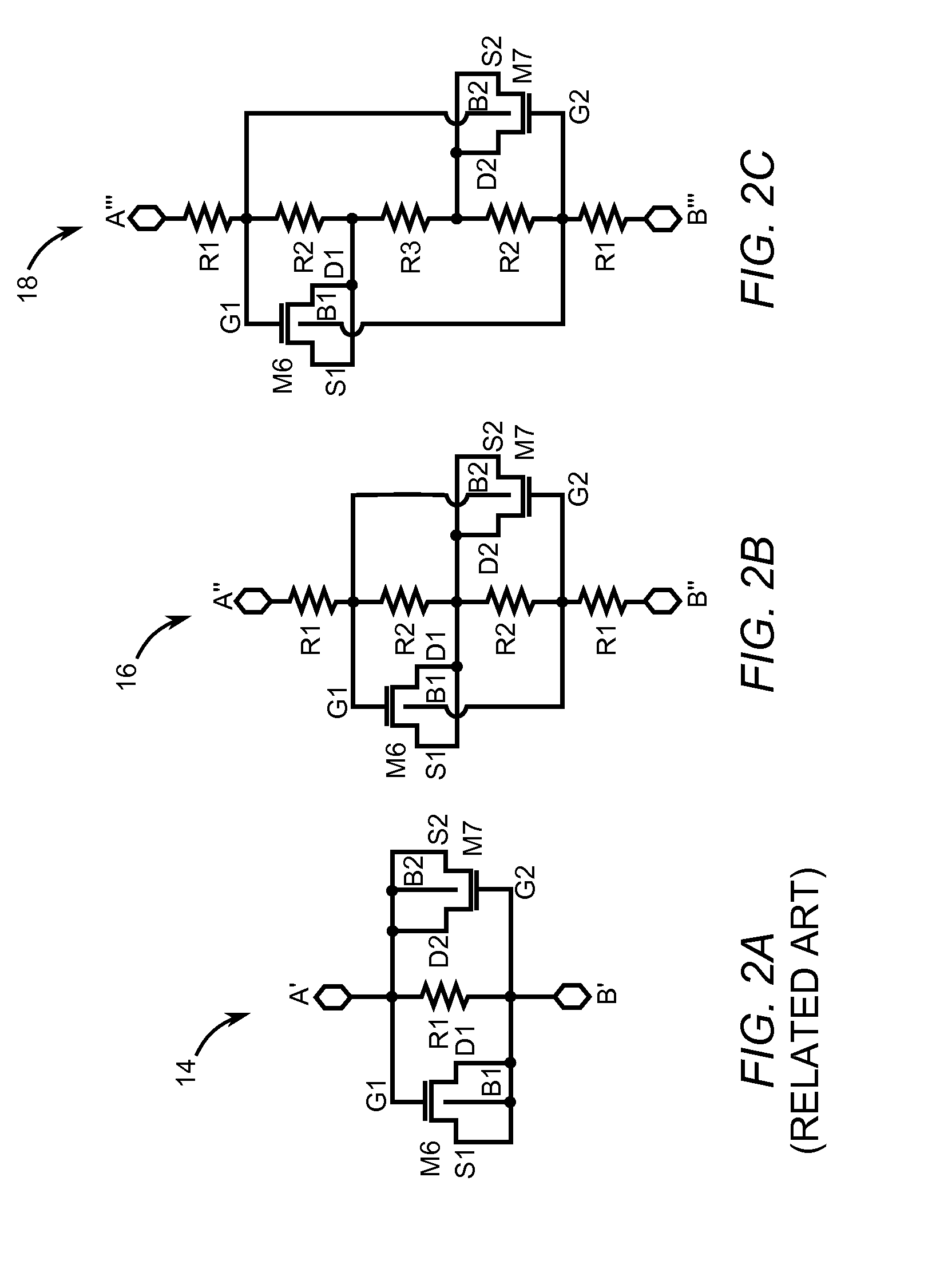 Harmonic cancellation circuit for an RF switch branch