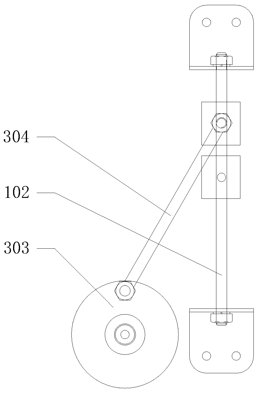 Fabric dust collection device