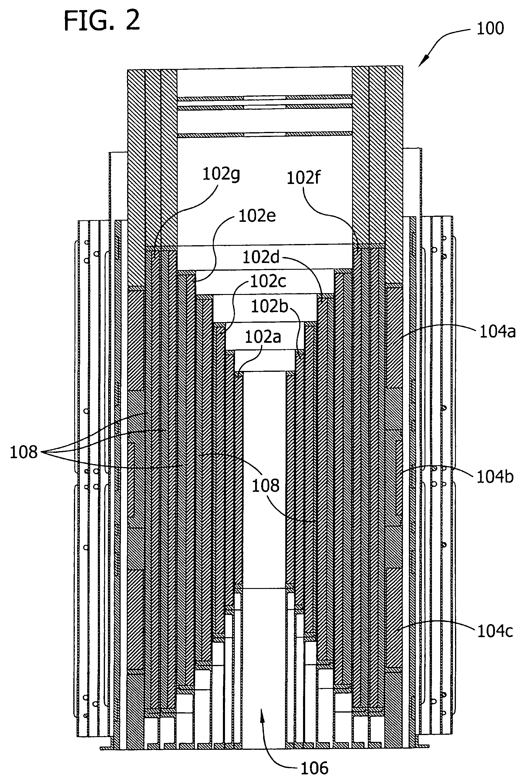 Wide bore high field magnet