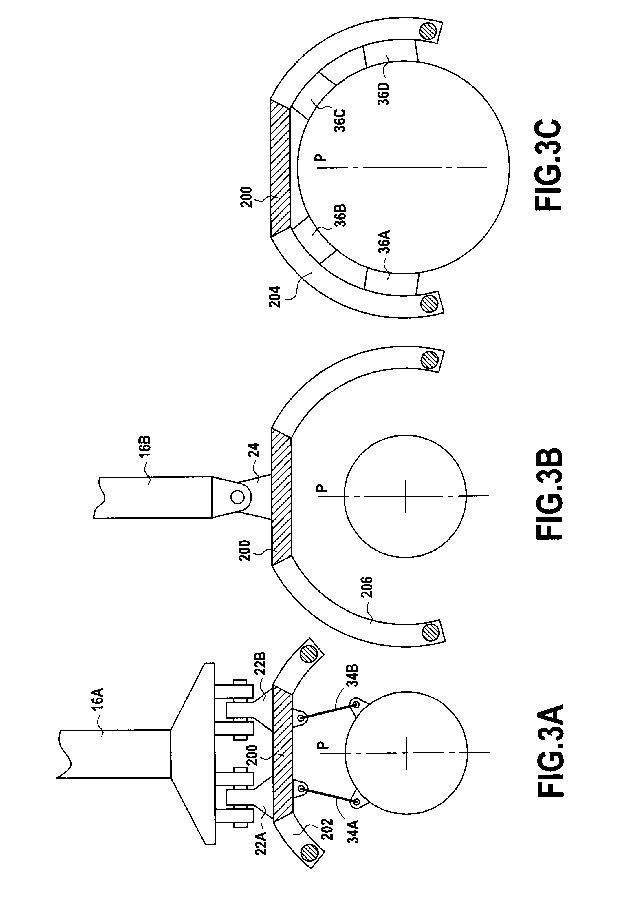 Unducted propeller gas turbine engine attachment structure