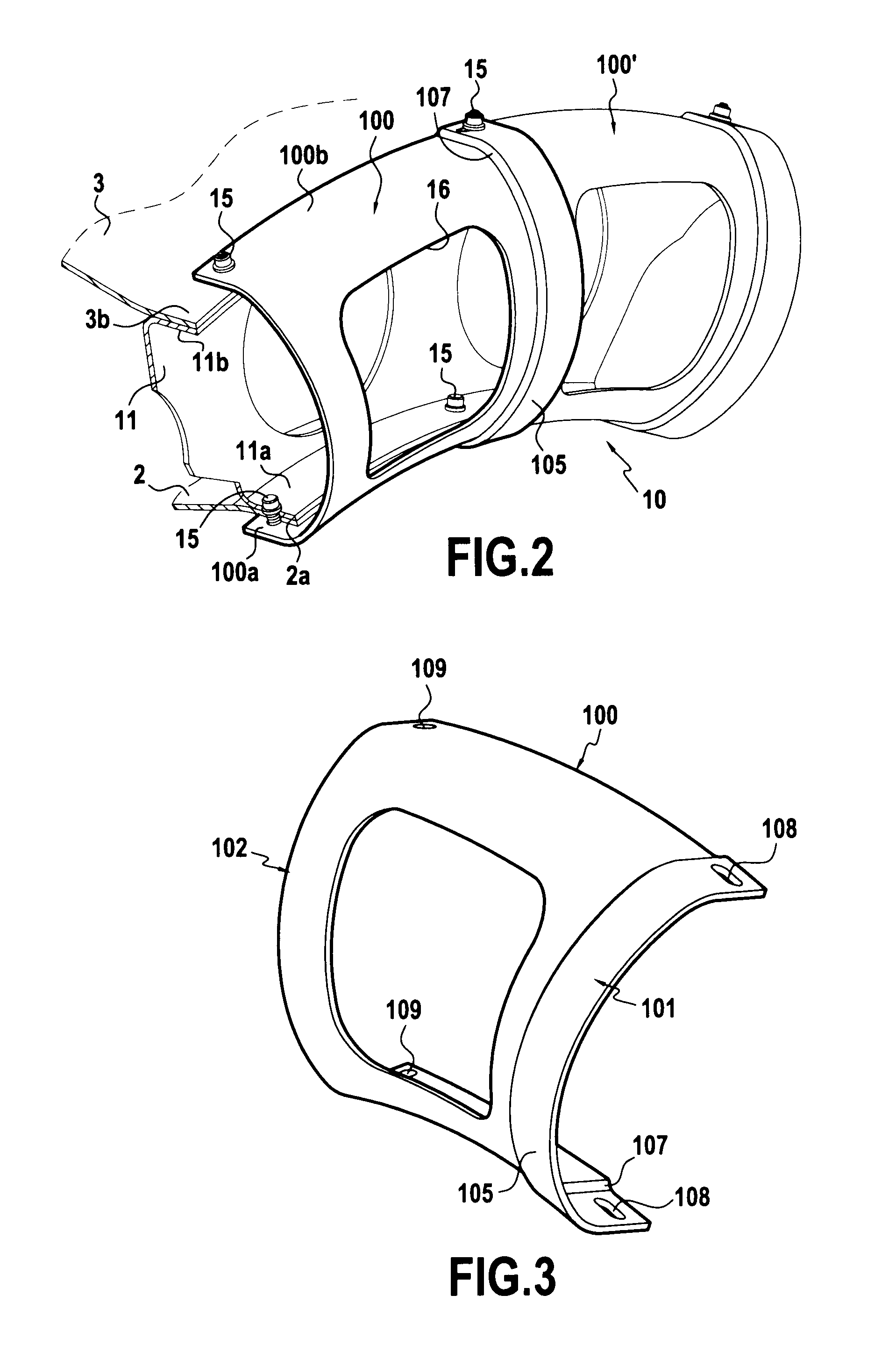 Fairing for a combustion chamber end wall