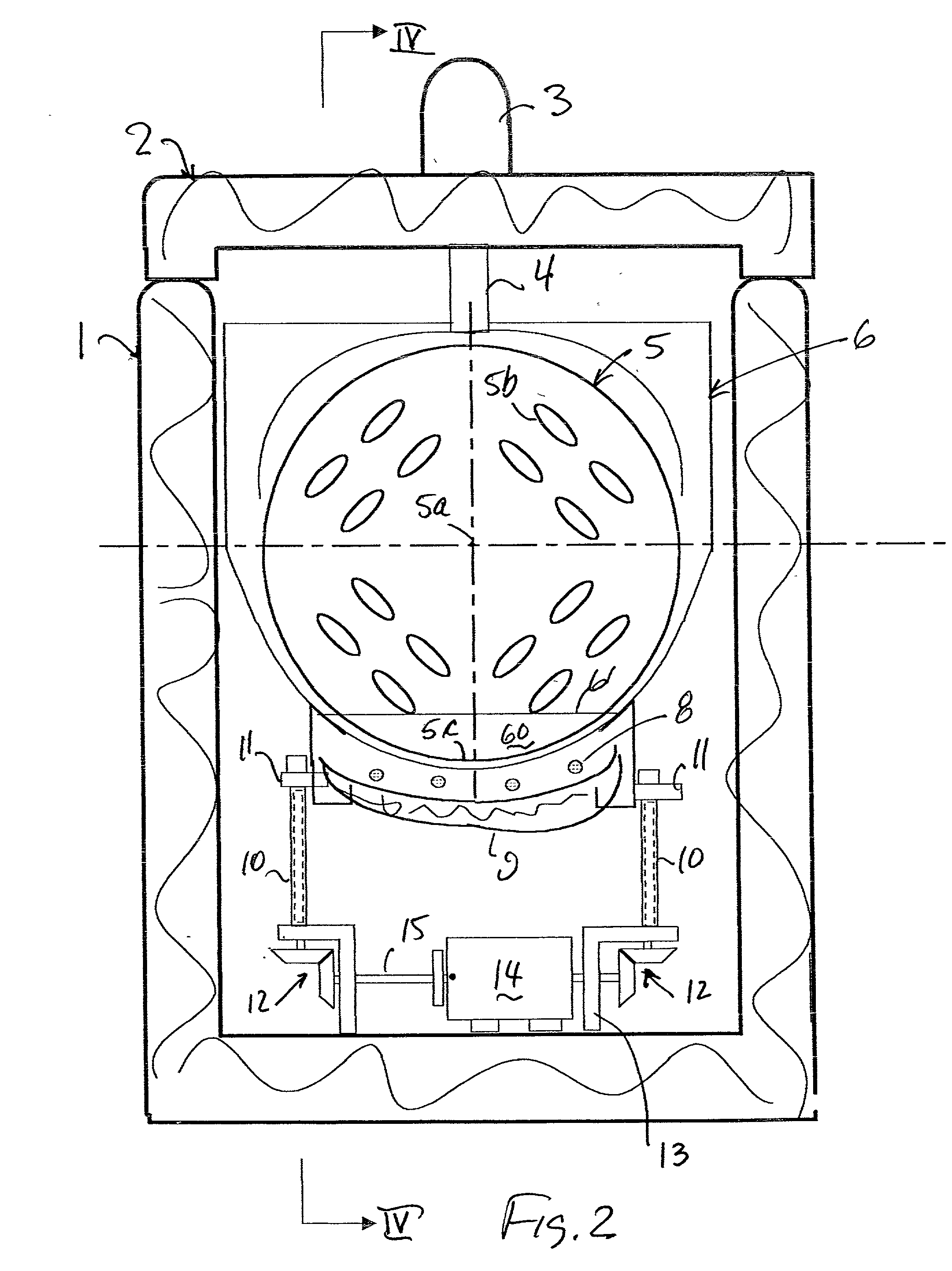 Appliance and method for cooking food articles
