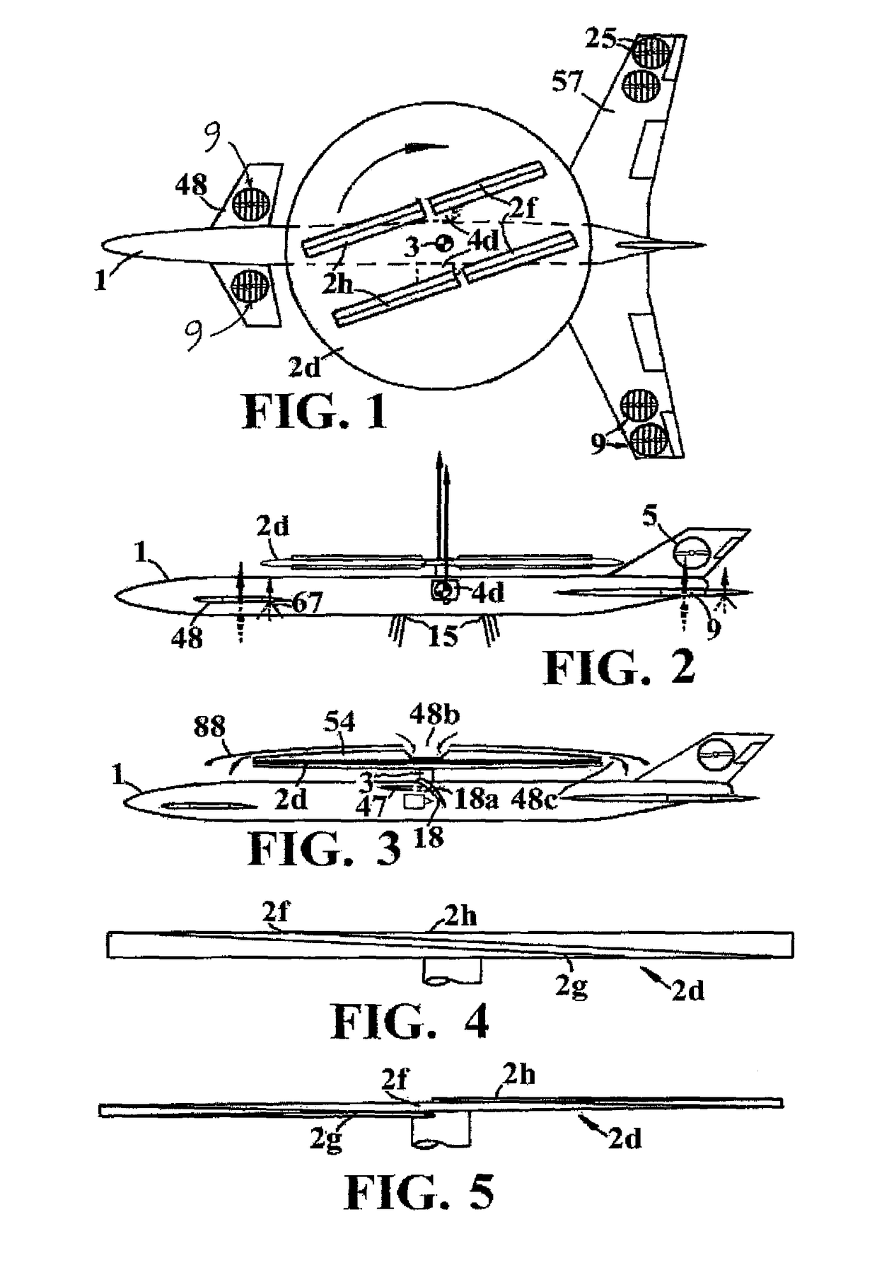 Lift propulsion and stabilizing system and procedure for vertical take-off and landing aircraft