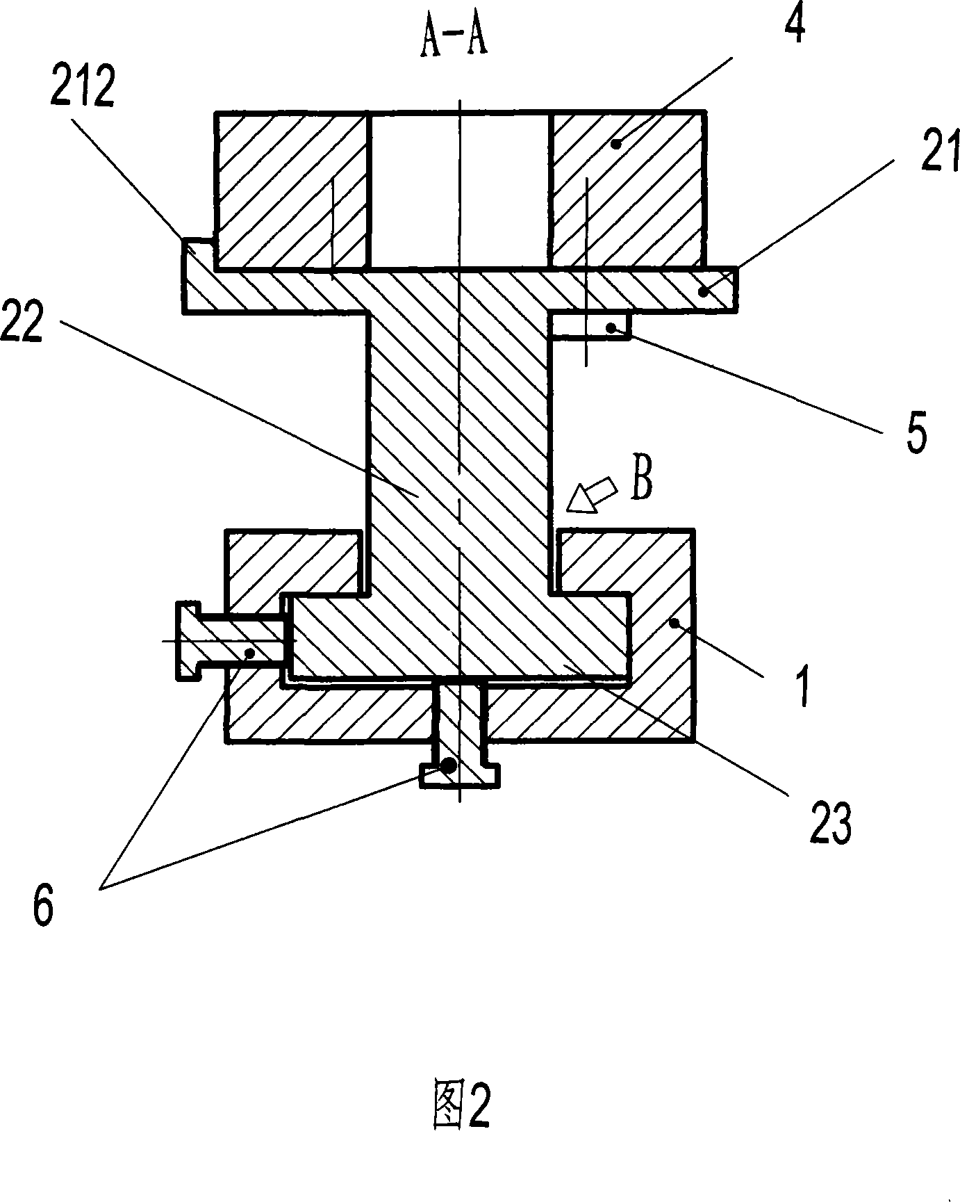 Welding aid for connecting flange and its welding method