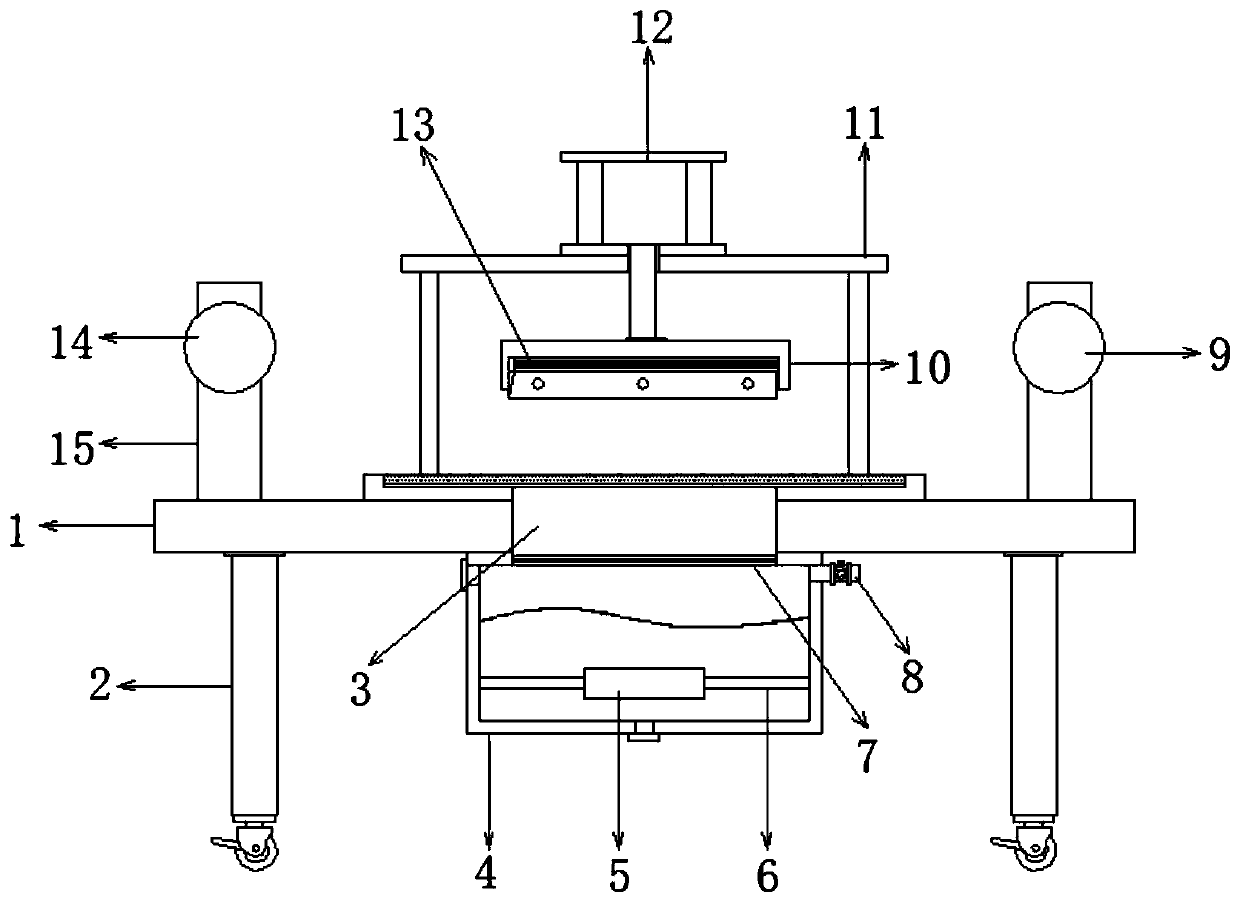 Bio-degradable film hot-press forming bag making machine