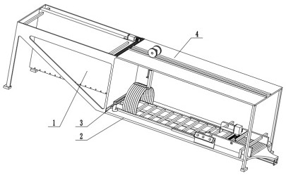 Guardrail climbing ladder generating device