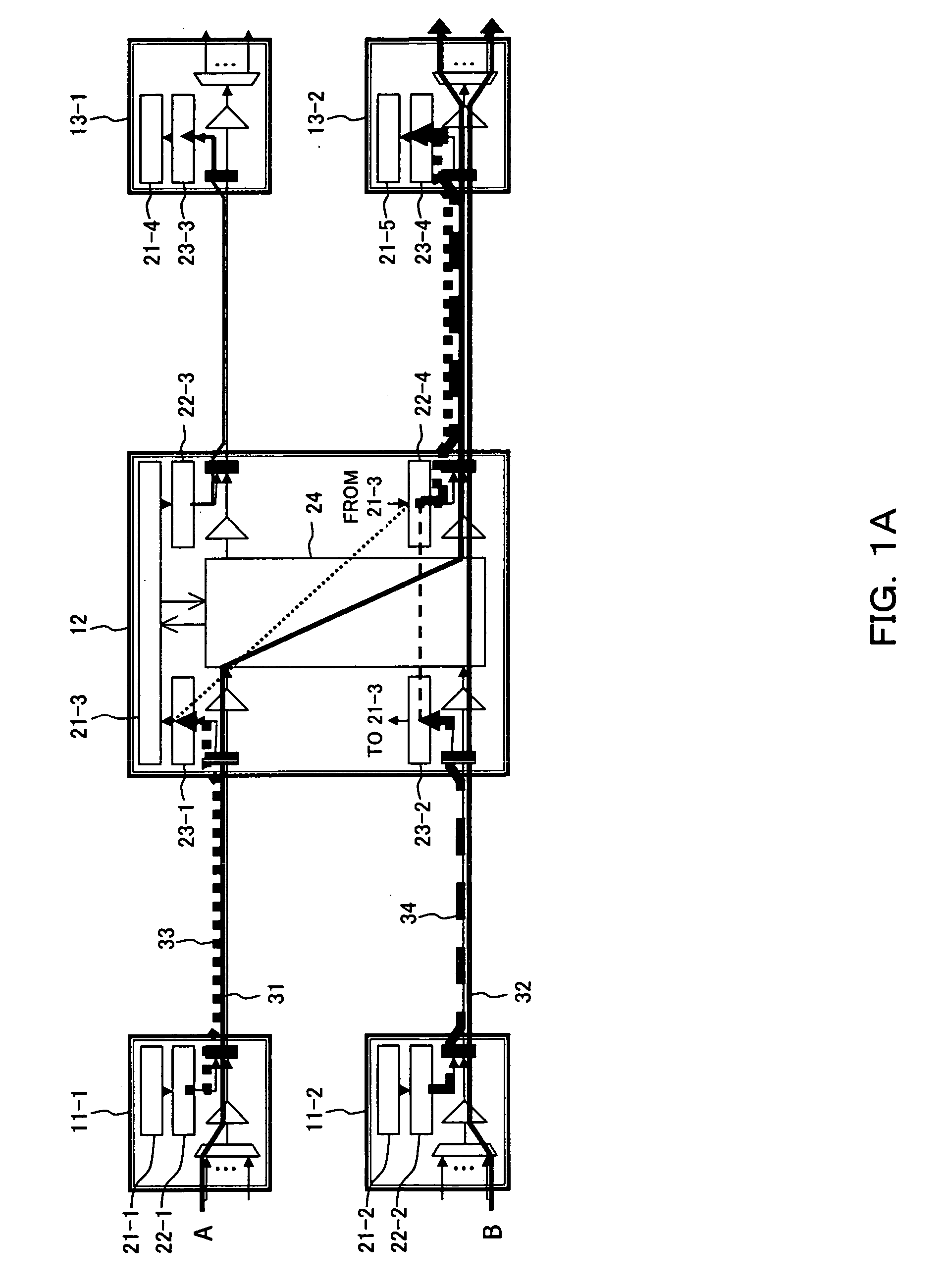 Node device for transfering supervisory control information in photonic network