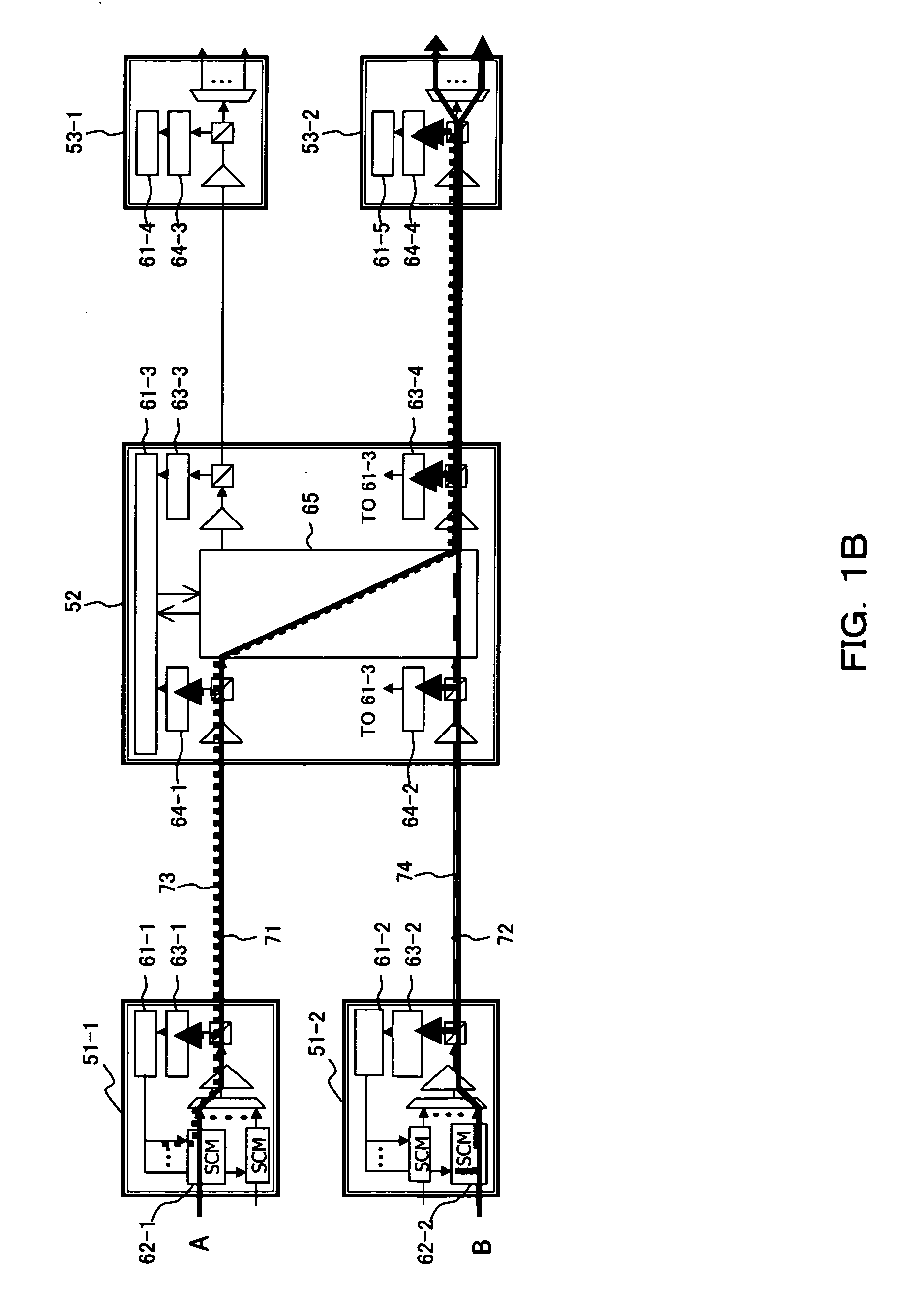 Node device for transfering supervisory control information in photonic network
