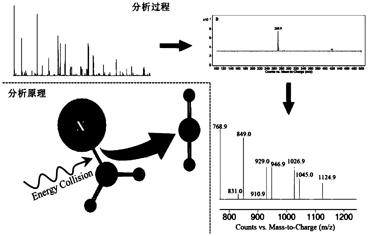 Method for qualitatively analyzing form of uranium-containing compound in water phase