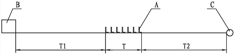 Method for denoising by sectional bar barrier