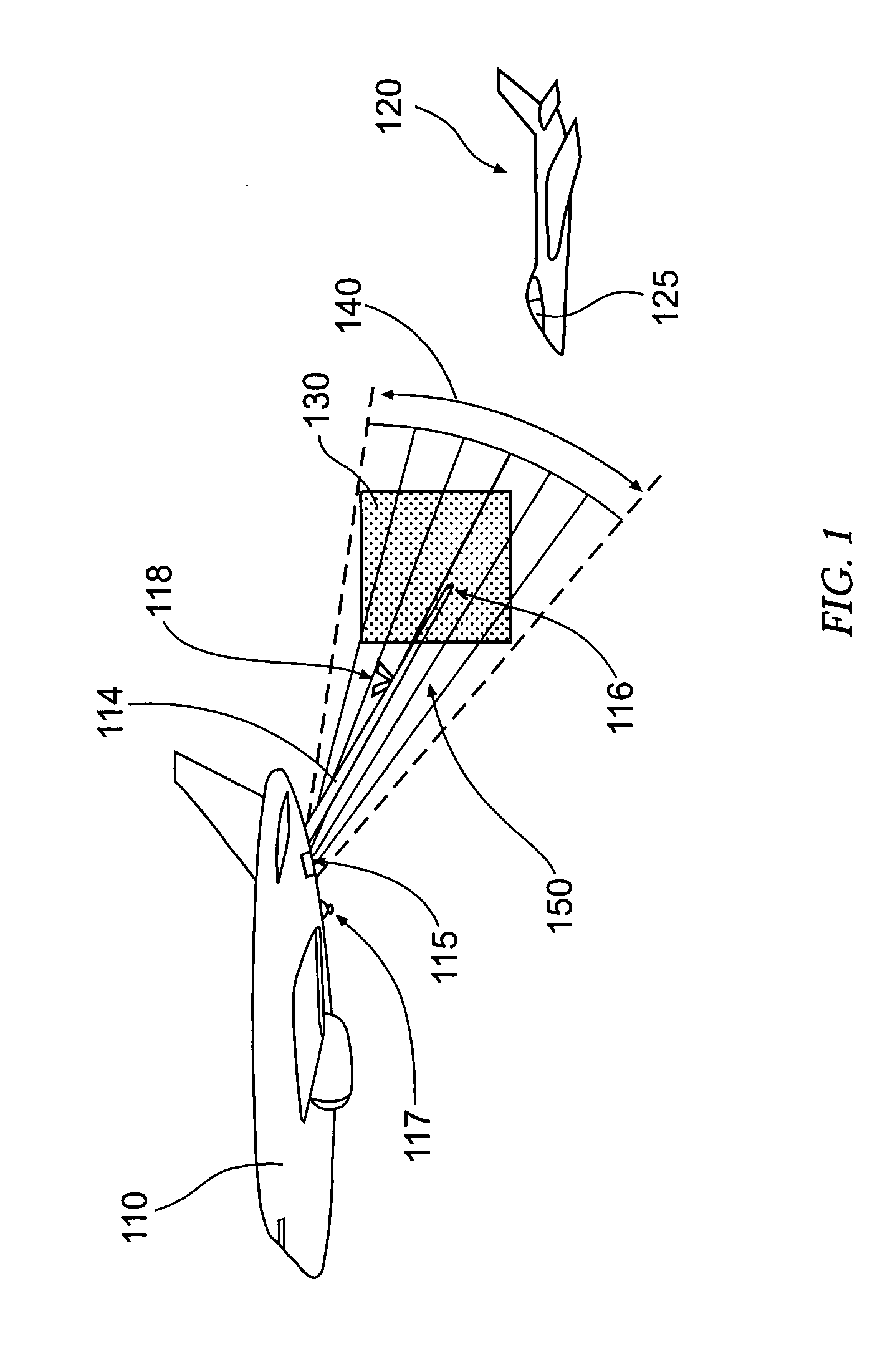 Illuminating system, device, and method for in-flight refueling