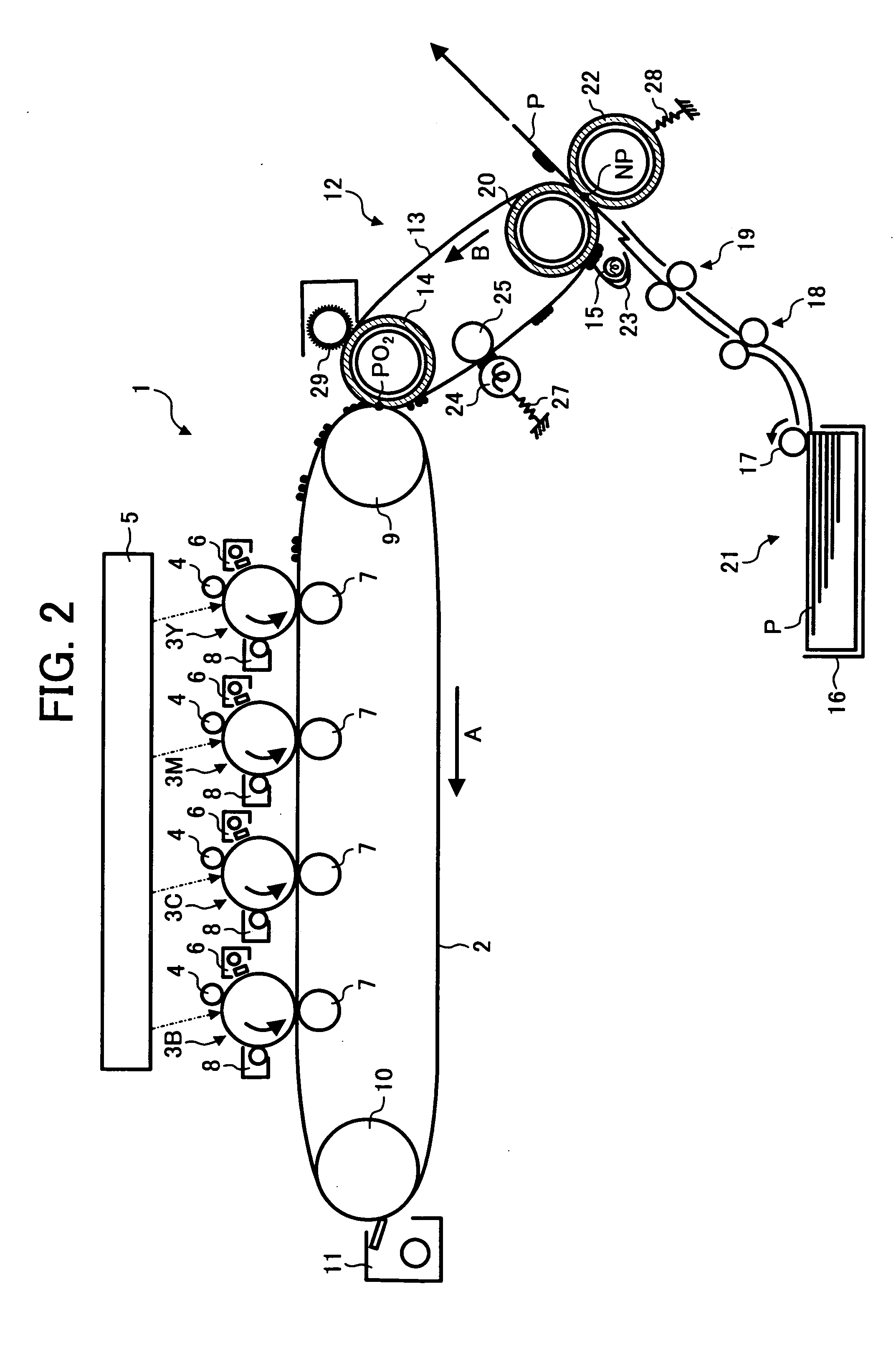 Method of uniformly fixing toner to recording medium in image forming apparatus