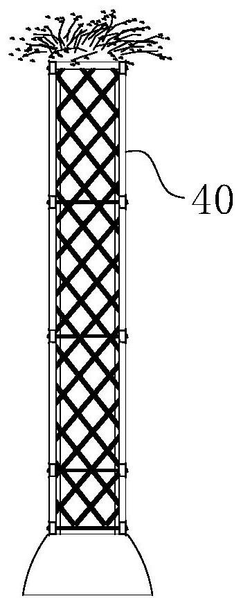 Wall type double-layer implant