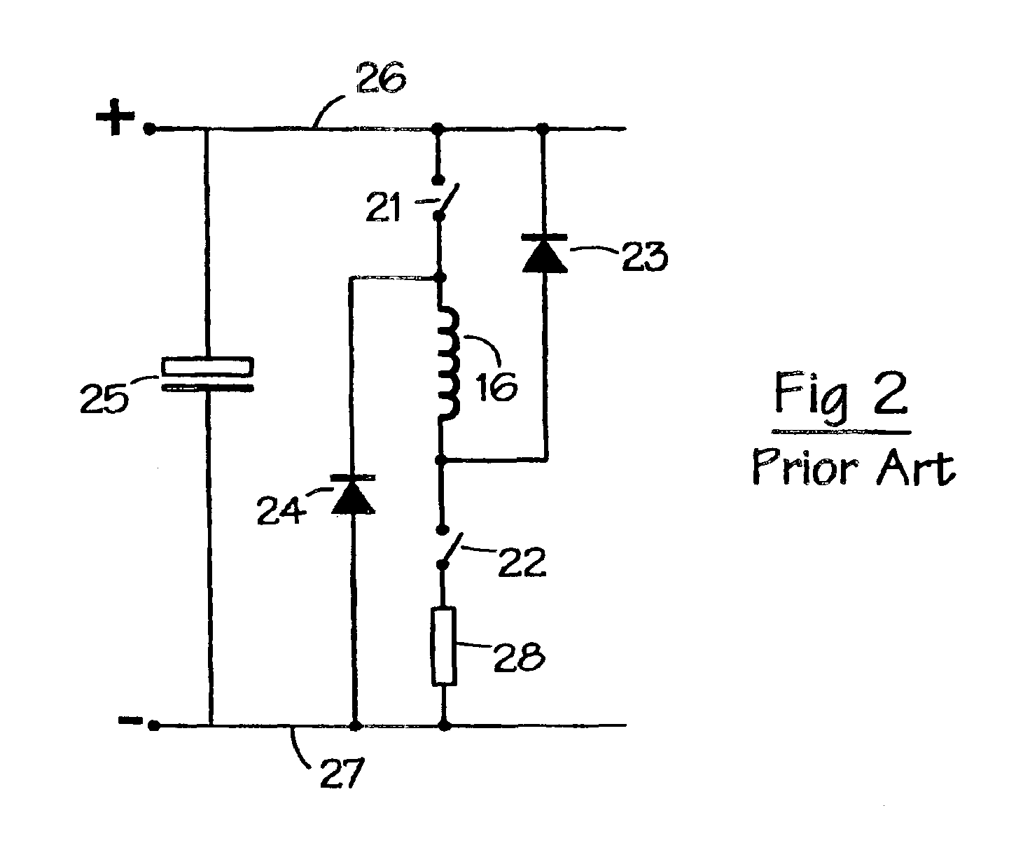 Starting of switched reluctance generators