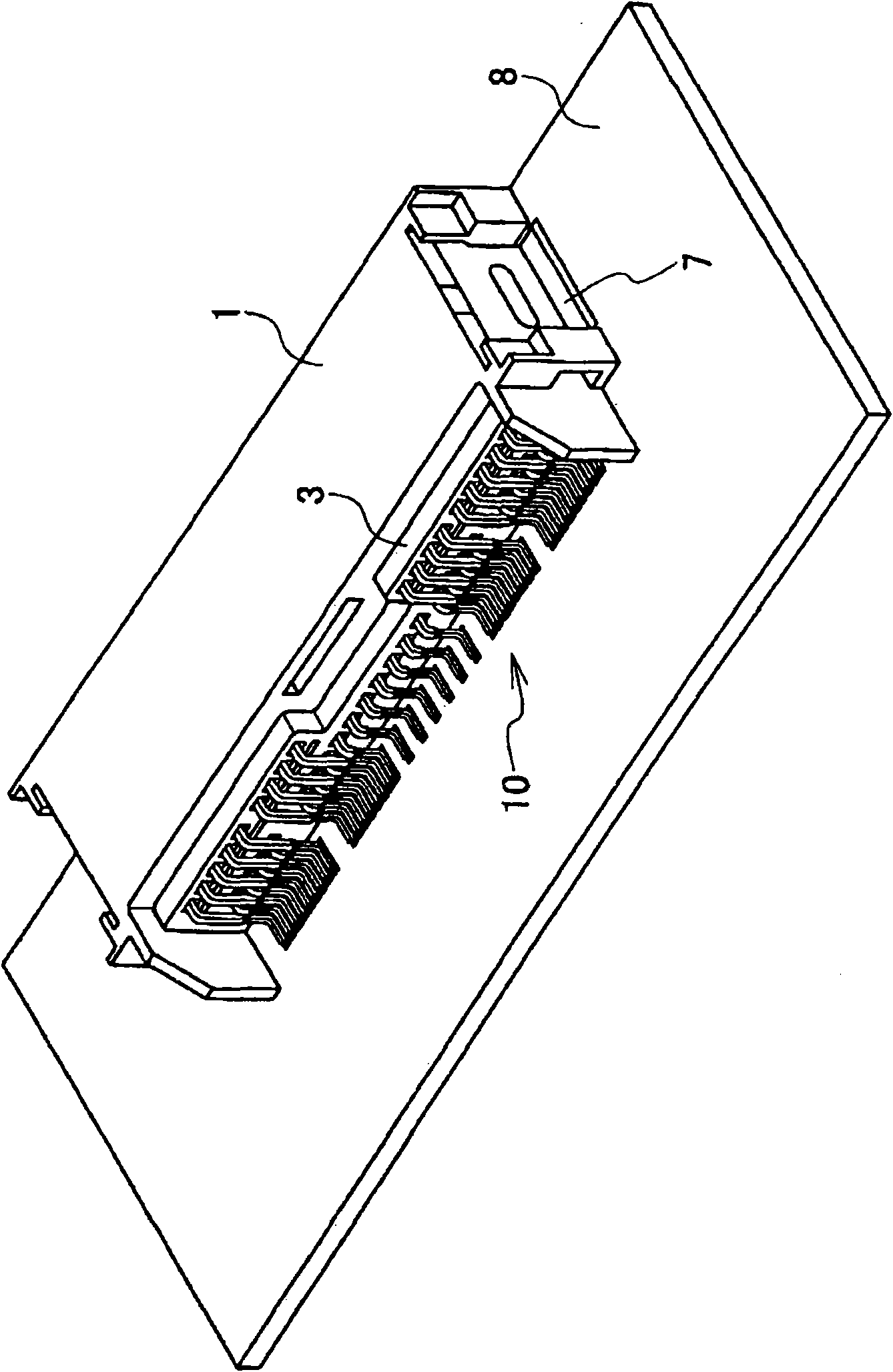 Circuit board connector