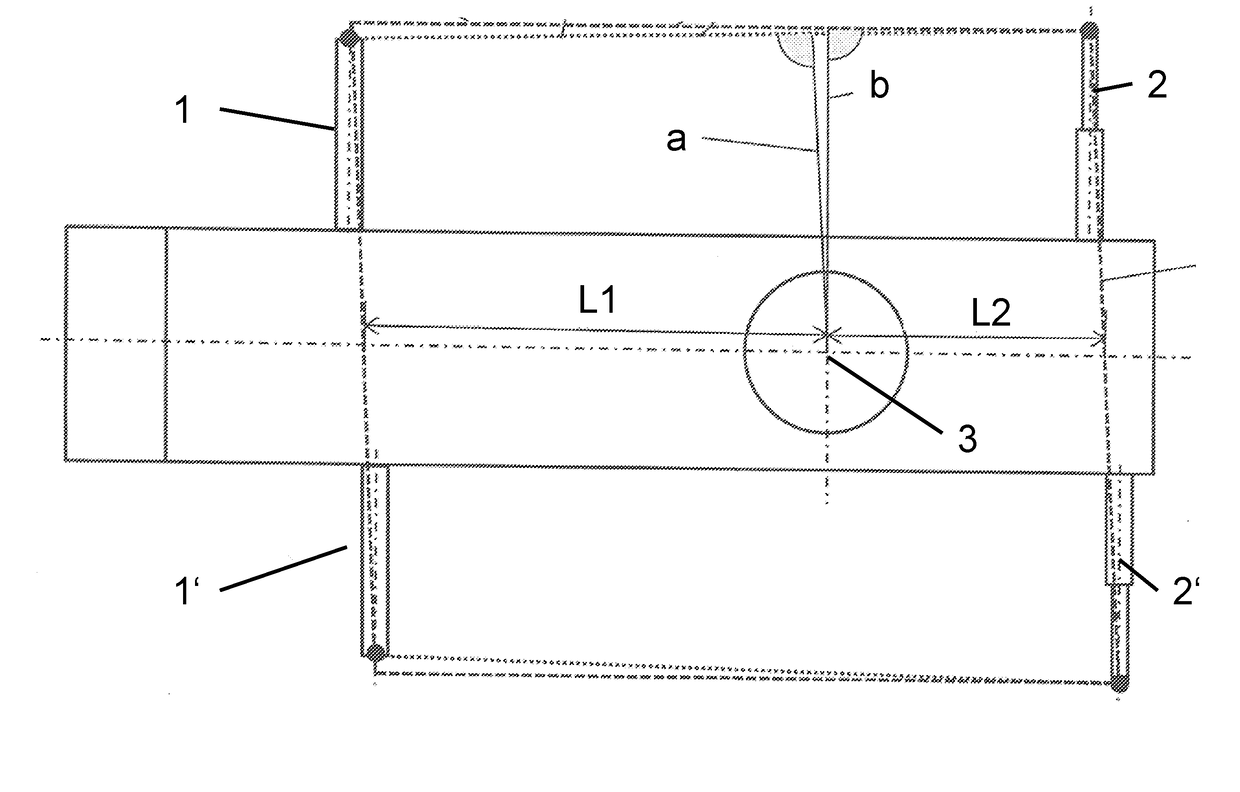 Support for a crane