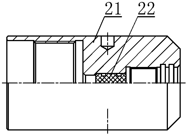 A hot-fire high-energy gas pulse fracturing device