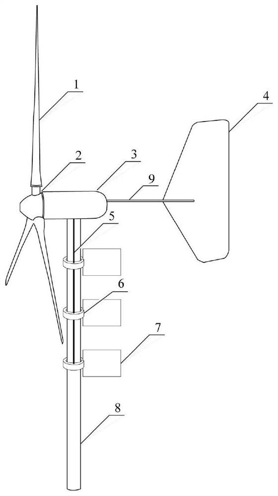 Novel self-adaptive vortex suppression control wind turbine tower structure