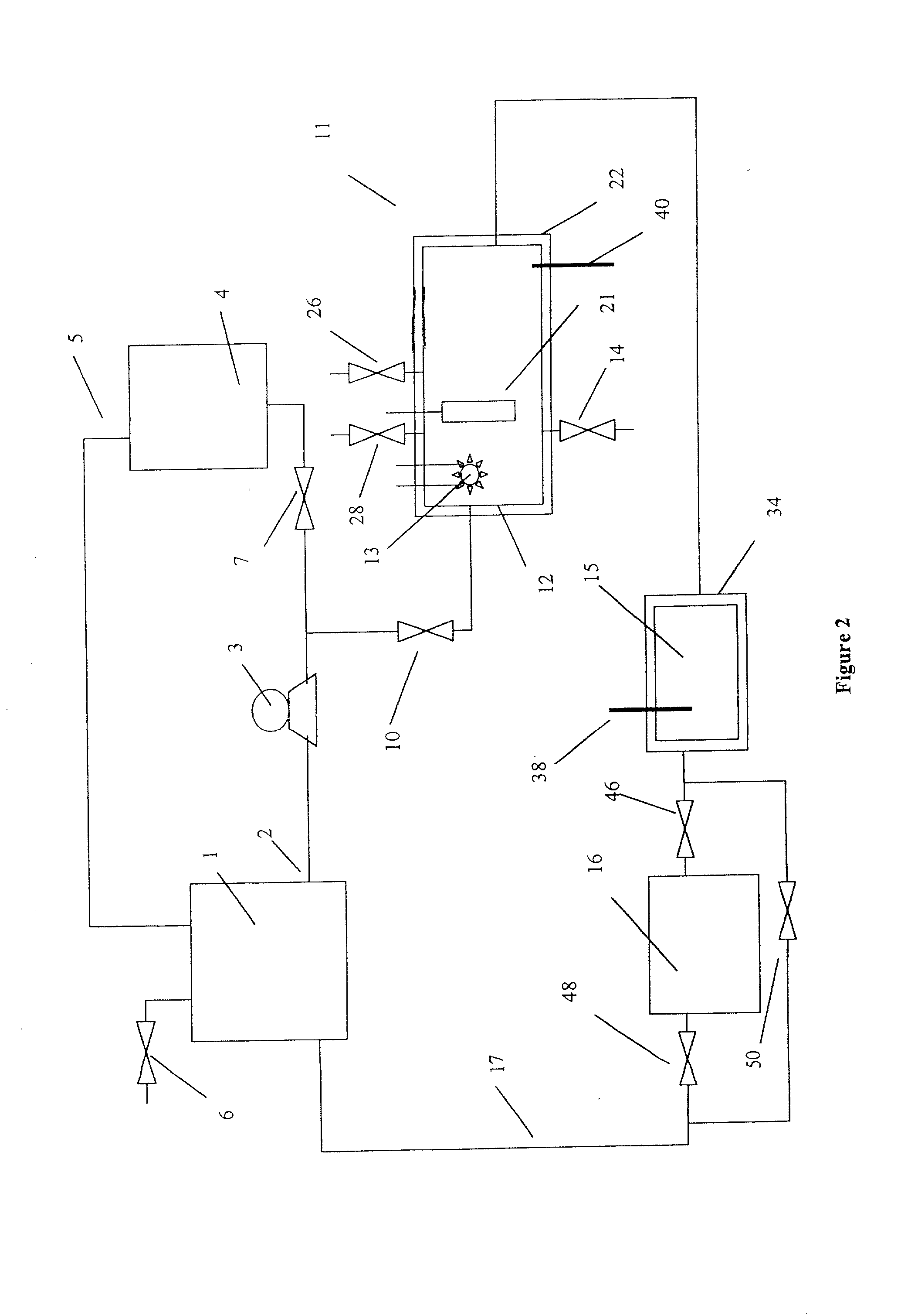 Method and system for regenerating of plating baths