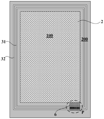 Organic light emitting diode touch display substrate and touch display device