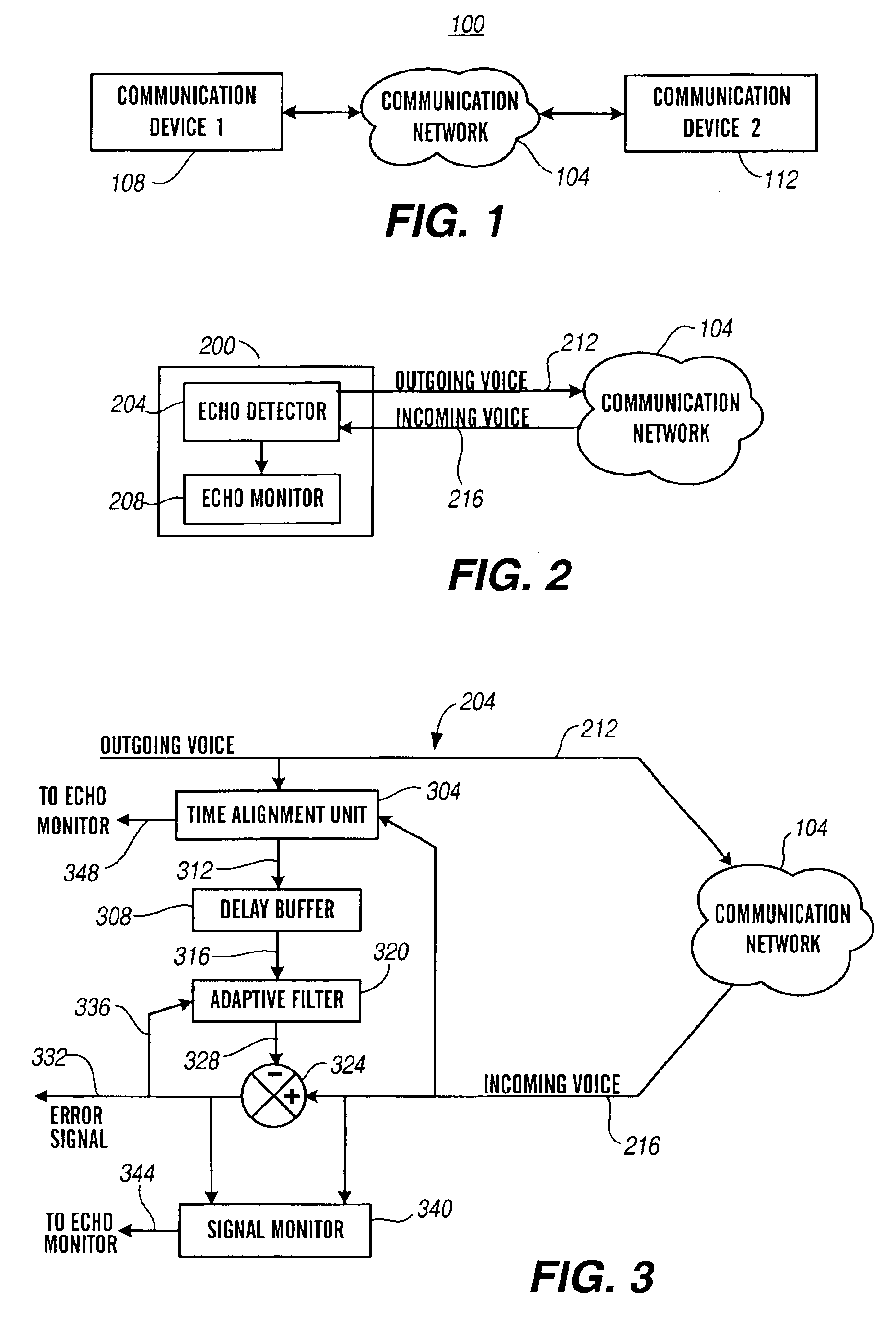 Echo detection and monitoring