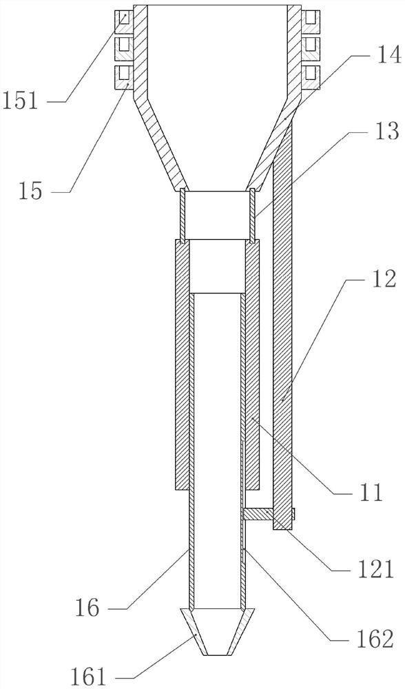 Corn planting device