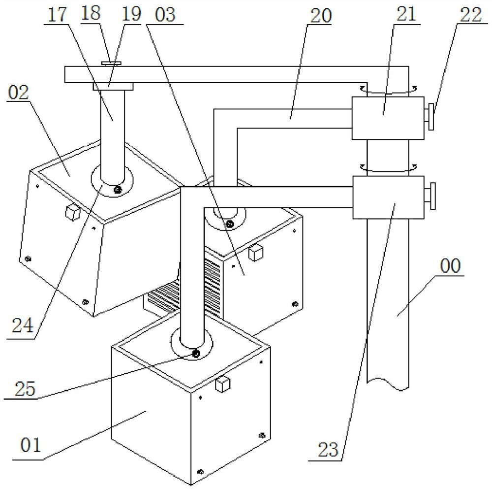 An air purification device for maintaining local ventilation in a clean room