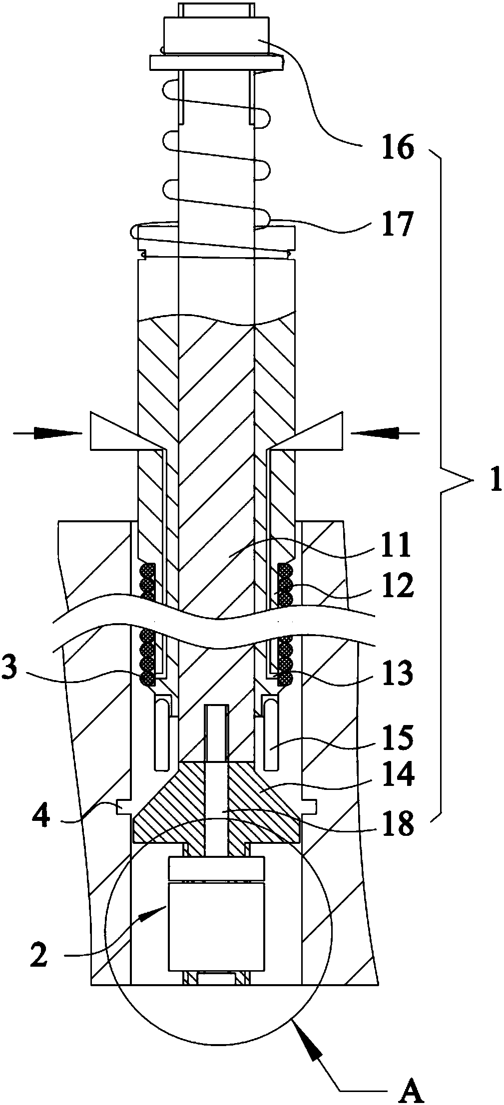 Seal ring installation device and method