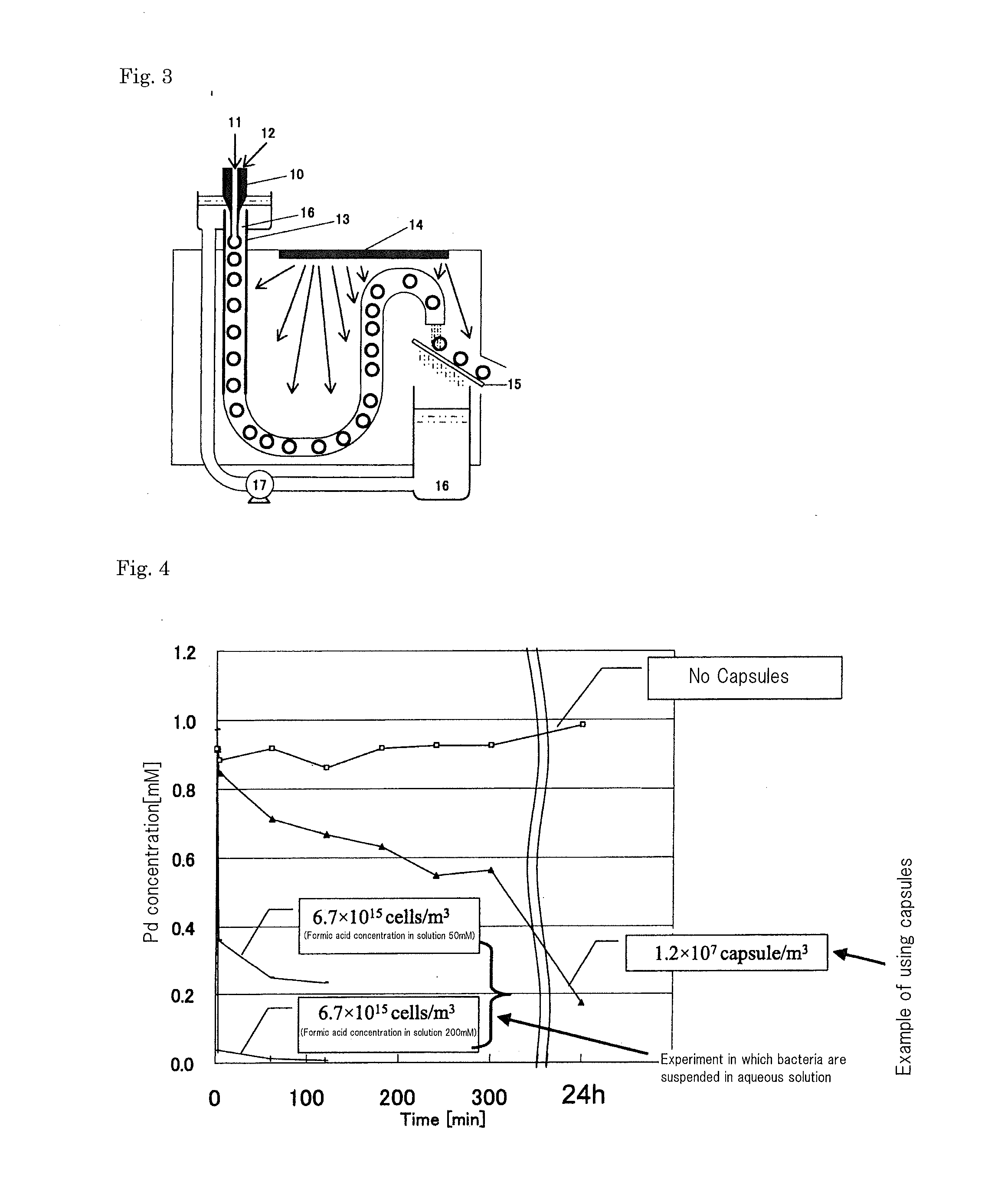 Capsule for non-ferrous metal collection and method of collecting non-ferrous metal