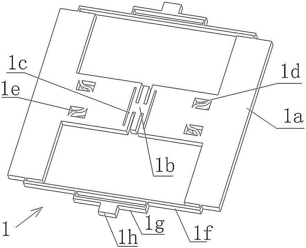 Overload-resistant capacitive triaxial MEMS accelerometer