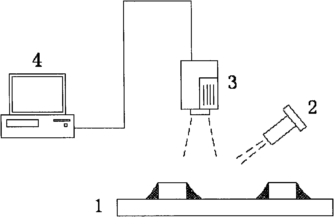Infrared detection method of faulty soldered joint of printing circuit board