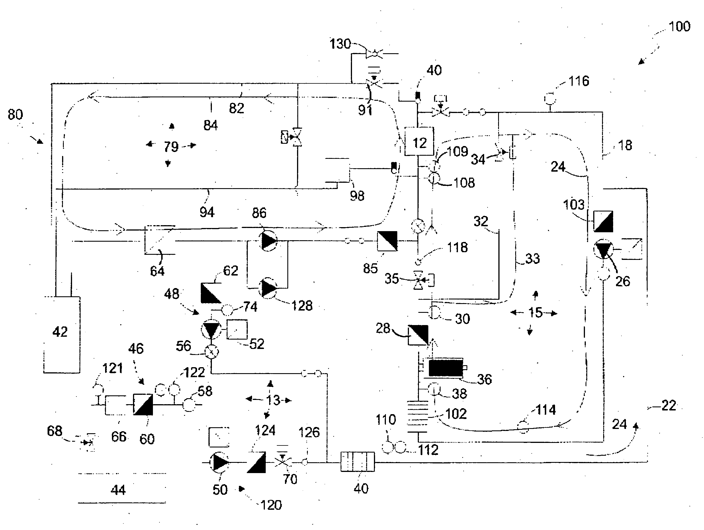 Dual Fuel Supply System for an Indirect-Injection System of a Diesel Engine