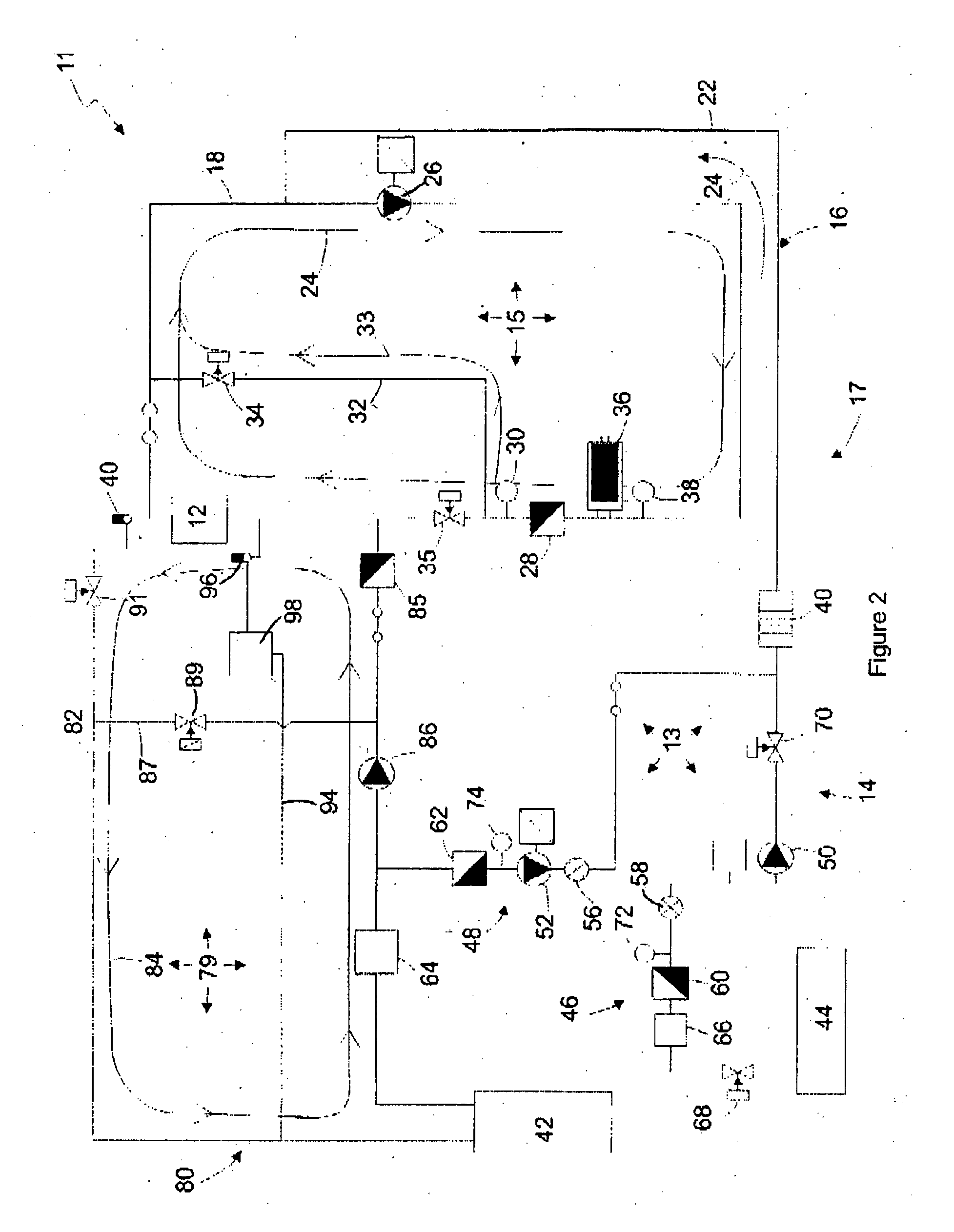 Dual Fuel Supply System for an Indirect-Injection System of a Diesel Engine