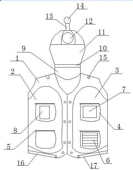 Full-protection power-assisted high-survival-rate inflatable life jacket