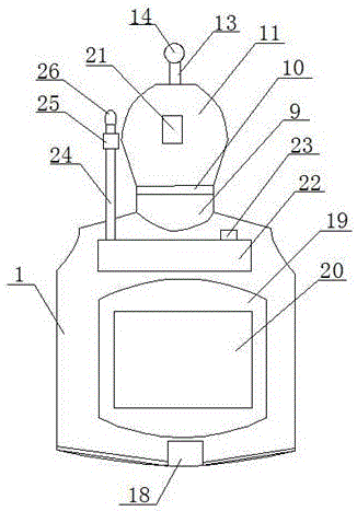 Full-protection power-assisted high-survival-rate inflatable life jacket