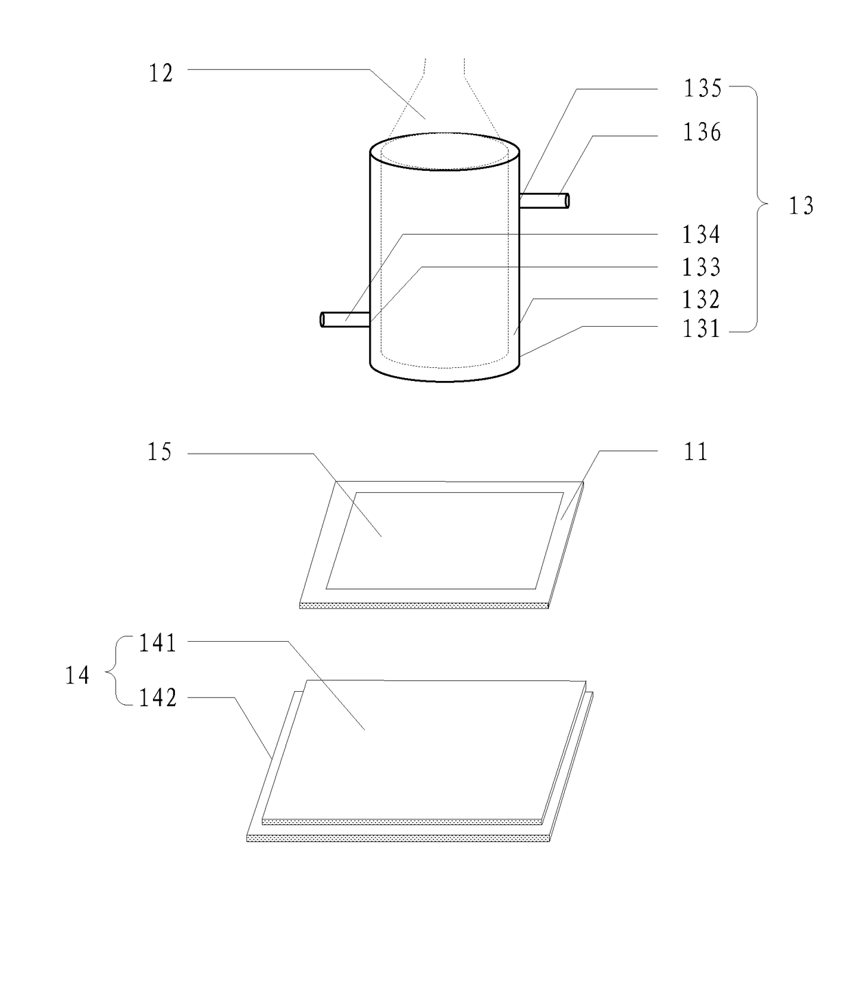 Liquid crystal filling device and liquid crystal panel manufacturing apparatus comprising the same