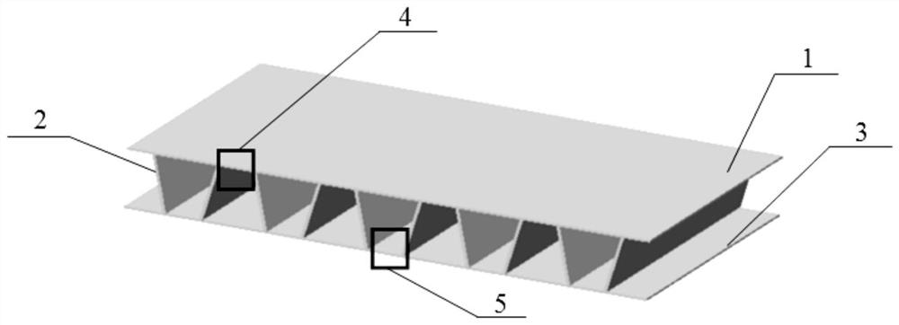 A three-dimensional sandwich structure fabric and its weaving method