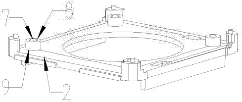 Automatic focusing device with jitter correction structure