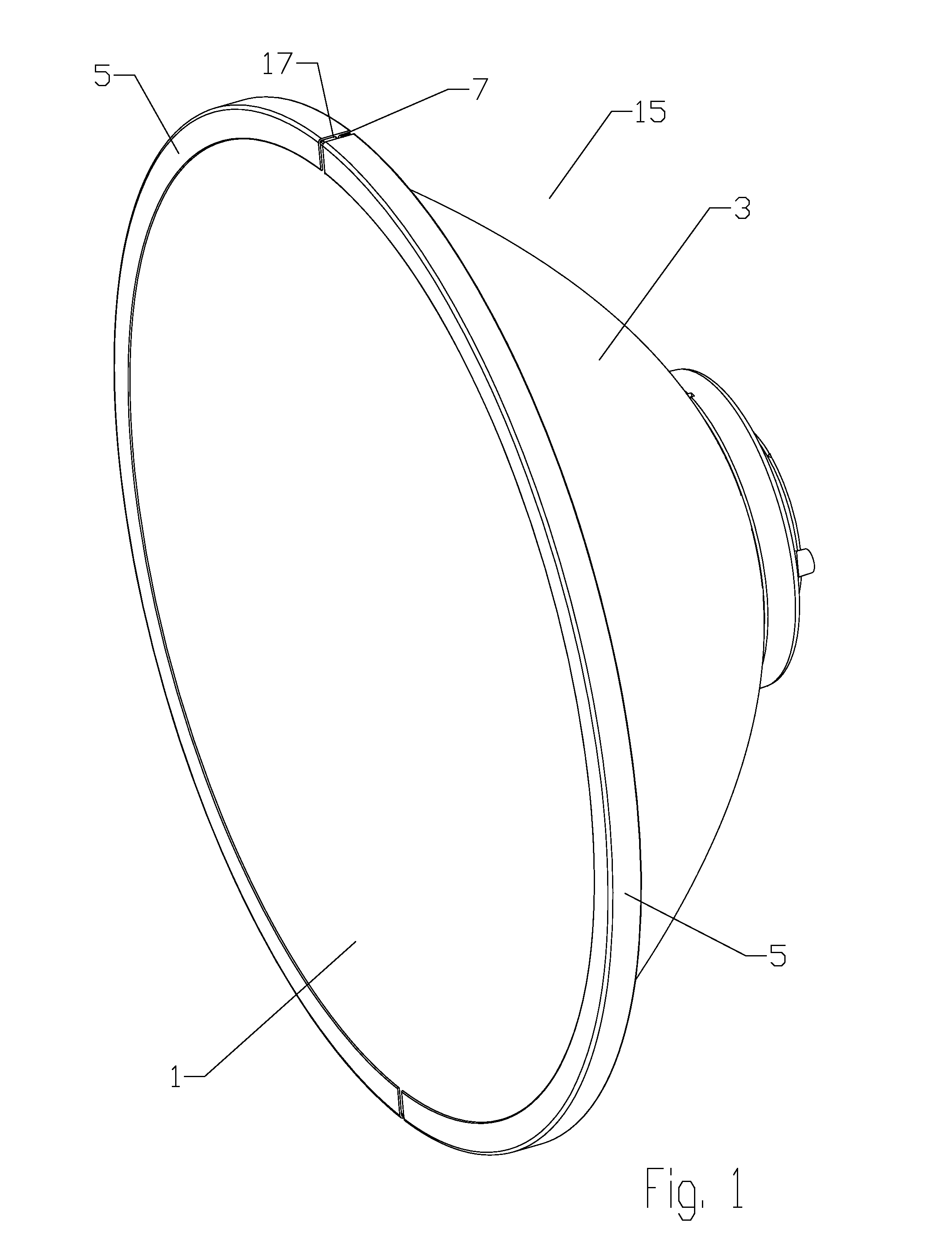 Method and Apparatus for Radome and Reflector Dish Interconnection