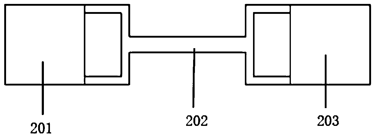 A double-layer vibration isolation structure and preparation method for vibration isolation of mems devices