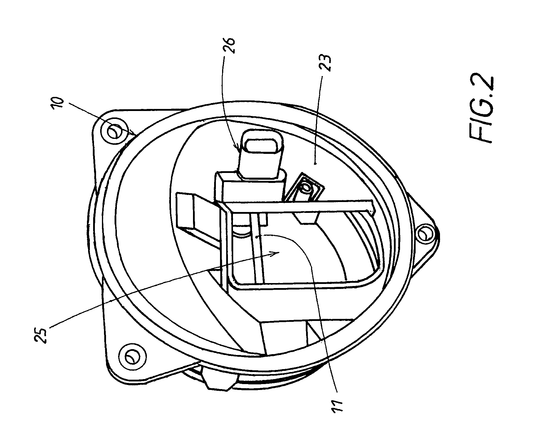 Device for opening a vehicle lock and for capturing an image on the exterior of the vehicle