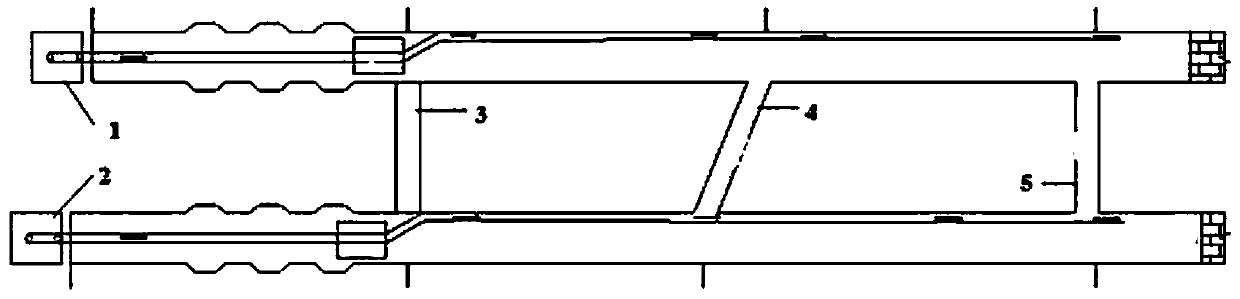 Long-distance tunnel relay ventilation method
